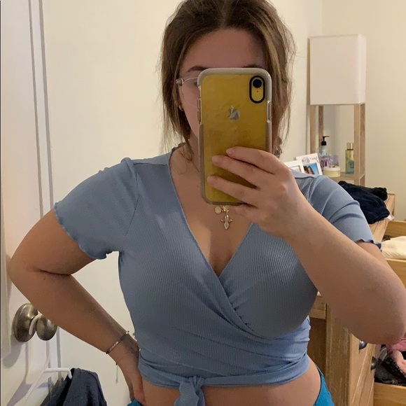 Forever 21 Tops - Forever 21 Wrap Top